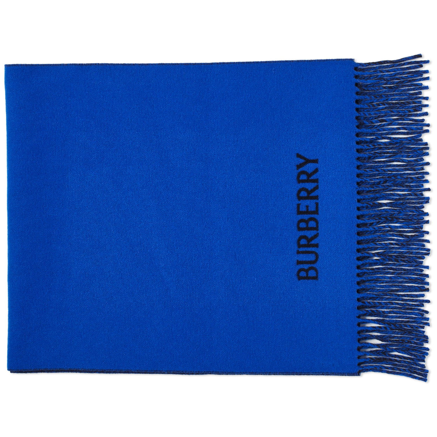 Doplnky Burberry Logo Jacquard Cashmere Scarf Navy | 8078785-B7320, 0