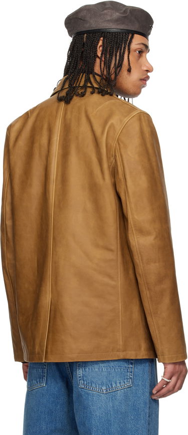 Bunda OUR LEGACY Our Legacy Opening Leather Blazer Hnedá | M2259OBL, 2