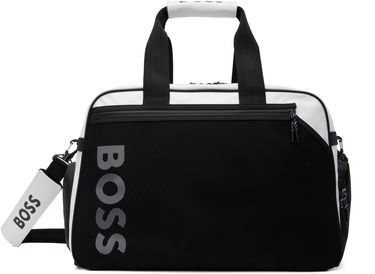 Cestovná taška BOSS BOSS Colour-Blocked Holdall Duffle Bag Čierna | 50548091, 0