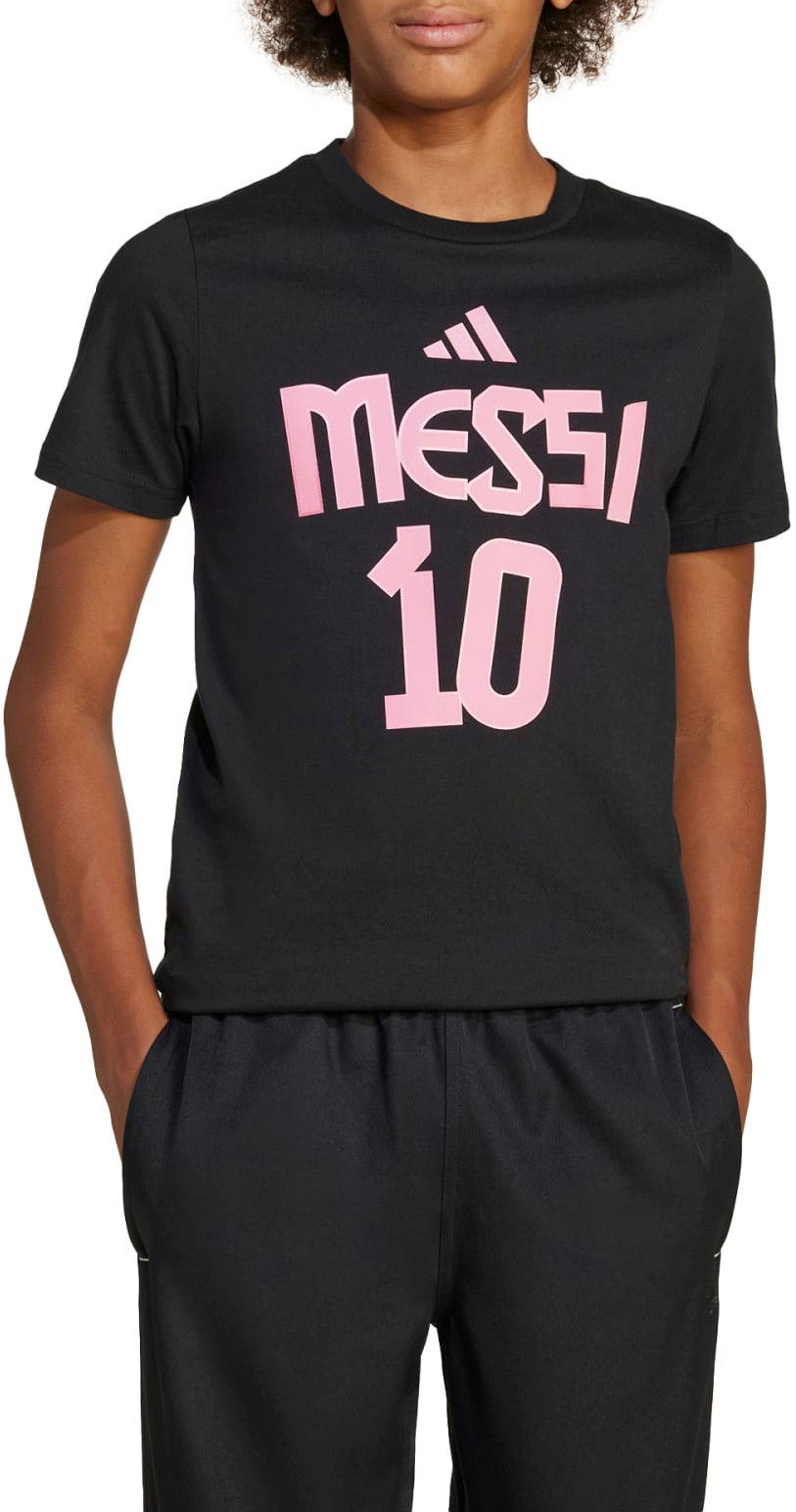 Tričko adidas Originals Messi Graphic T-Shirt Čierna | jm3553, 0