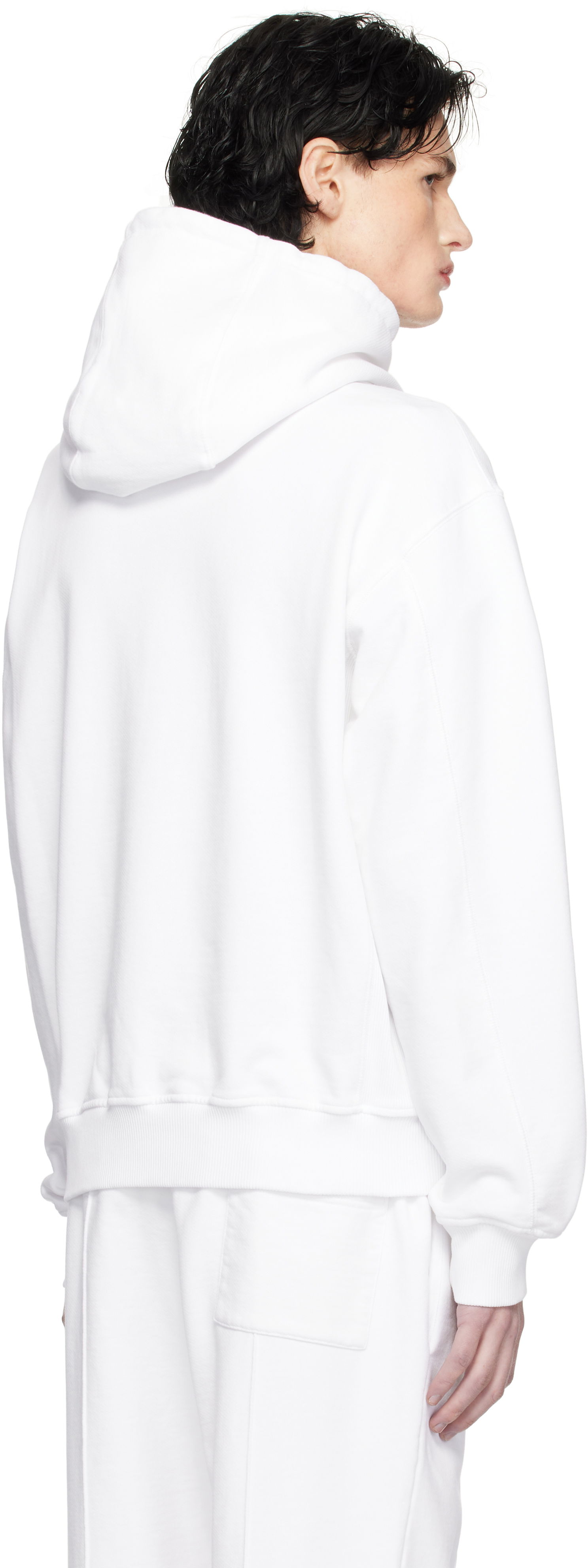Diamond Column Print Hoodie