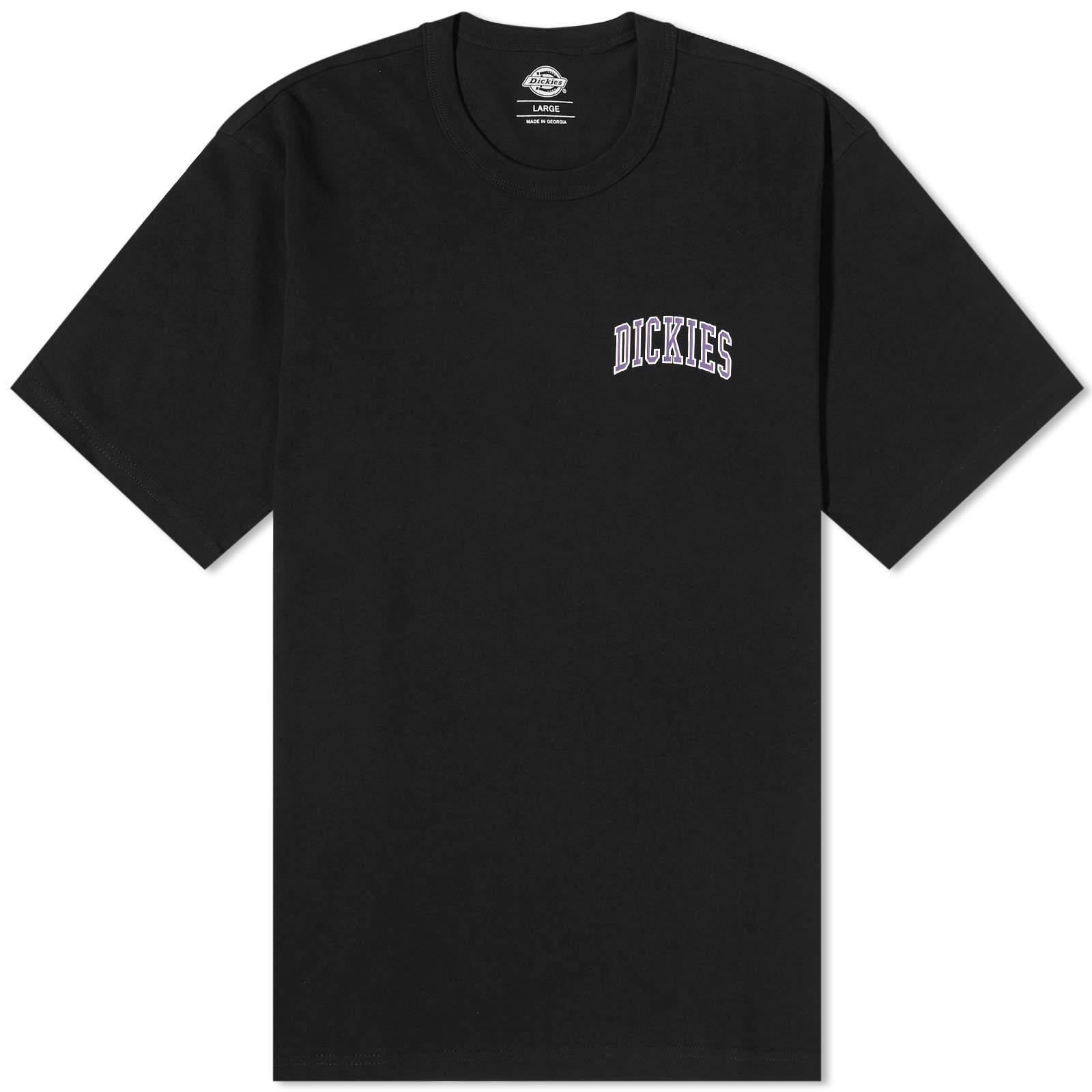 Aitkin Chest Logo T-Shirt "Black & Imperial Palace"