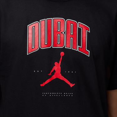 Tričko Jordan Jordan Dubai T-Shirt Čierna | HQ0400-010, 4