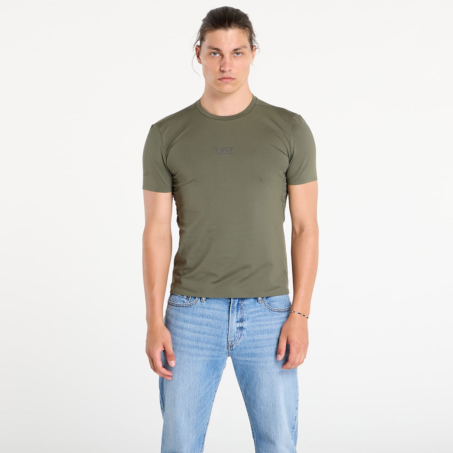 Tričko Emporio Armani EA7 Emporio Armani Vigor7 Short Sleeve T-Shirt Zelené | 7M000291AF17842U8100, 0
