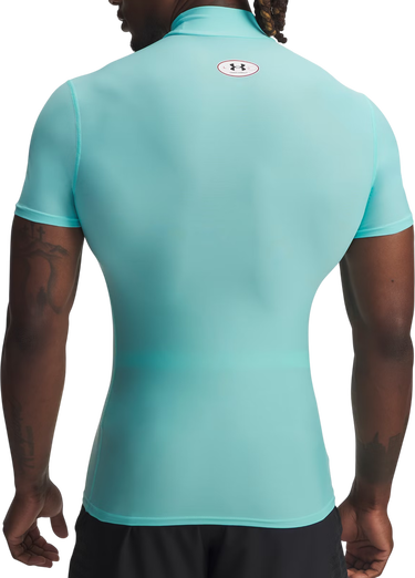 Tričko Under Armour Compression Mock Short Sleeve Mansory HeatGear® Tyrkysová | 6009091-425, 1