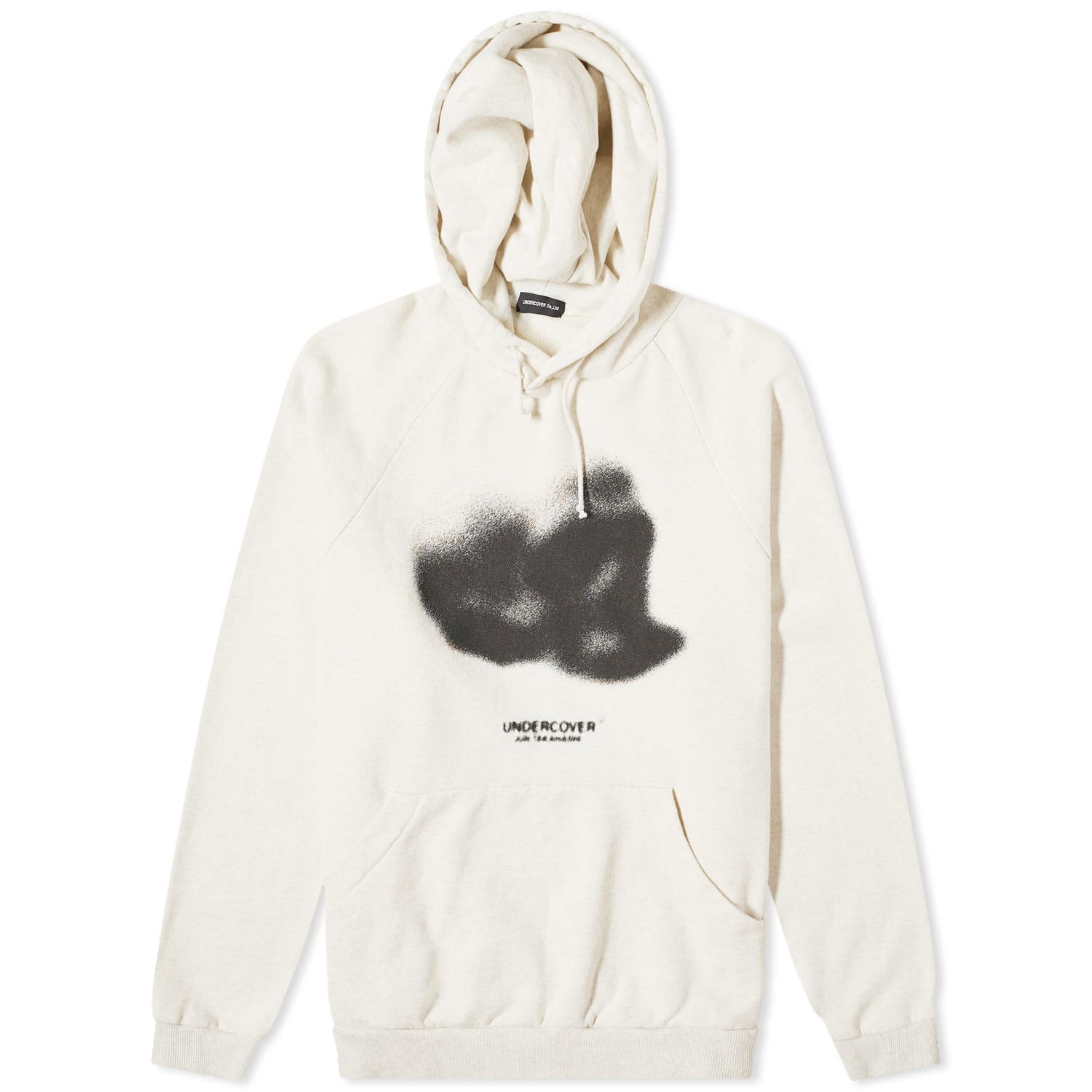 Mikina UNDERCOVER Hoodie in Oatmeal Biela | UC1D1801-3, 0