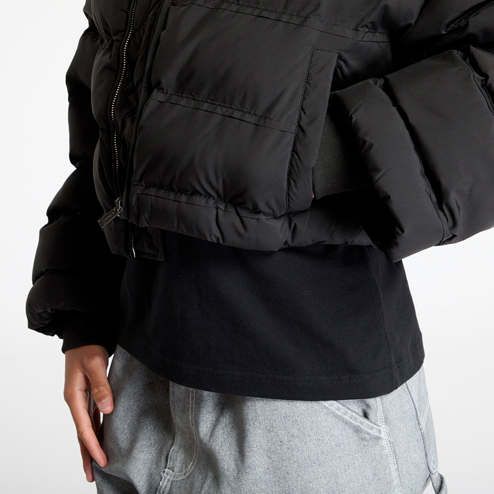 Relaxed Short Puffer Jacket