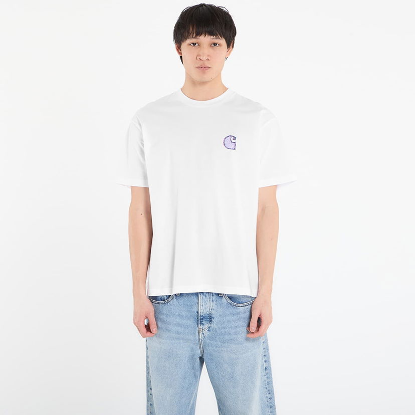 Tričko Carhartt WIP Short Sleeve Mind Your Head T-Shirt Biela | I036000.02XX