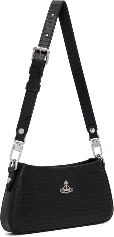 Taška cez rameno Vivienne Westwood Vivienne Westwood Tasha Shoulder Phone Bag Čierna | 5801000GW-L00C0-, 1