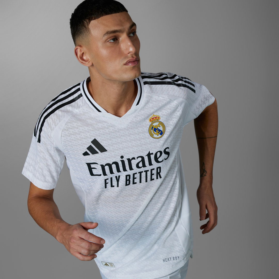 Real Madrid 24/25 Home Jersey Authentic