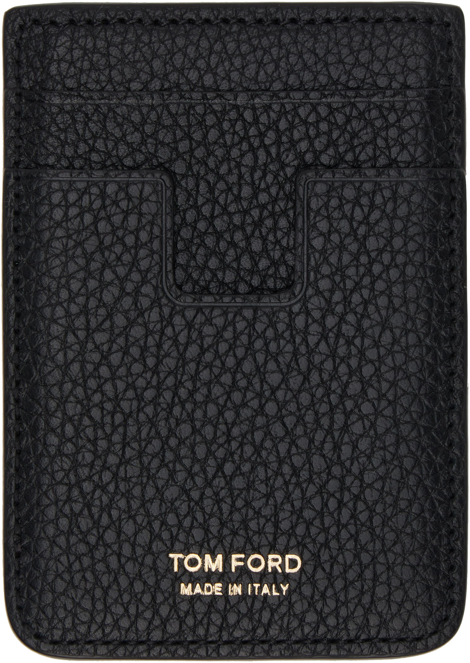 Peňaženka Tom Ford Tom Ford Soft Grain Leather MagSafe Card Holder Čierna | Y0373-LCL158G, 0