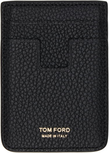Peňaženka Tom Ford Tom Ford Soft Grain Leather MagSafe Card Holder Čierna | Y0373-LCL158G, 0