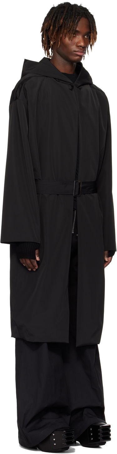 Pláštenka Rick Owens Rick Owens Hooded Robe Coat Čierna | RU01E5970 MB, 1