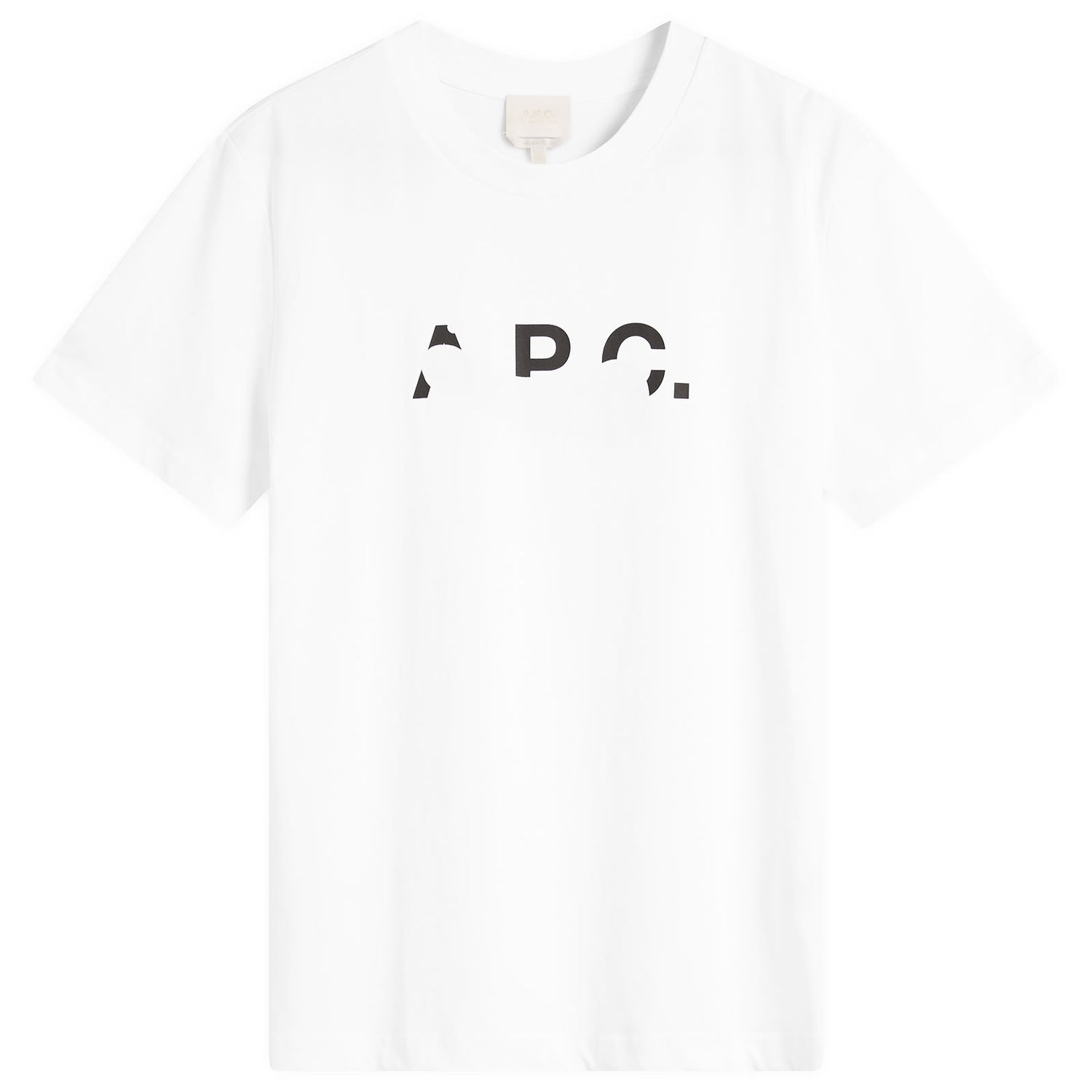 Tričko A.P.C. Spot T-Shirt Biela | COHBM-M26458-AAB, 1