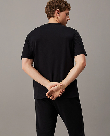 Tričko CALVIN KLEIN pw - graphic s/s t-shirt s Čierna | 00GMF4K113-BAE, 1