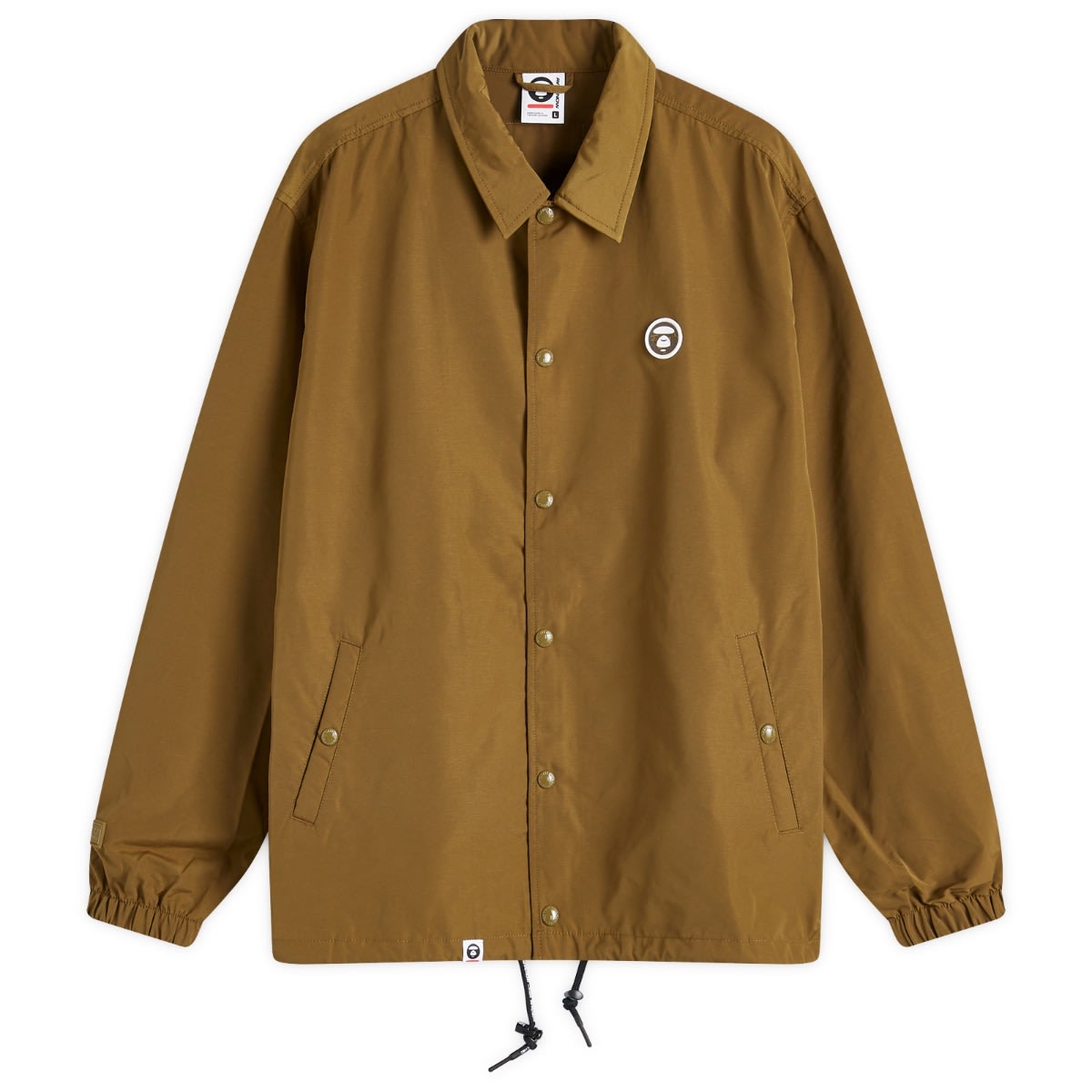 Vetrovka AAPE by A Bathing Ape AAPE Now Lightweight Coach Jacket Hnedá | AAPLJM7662XXNGRH, 1
