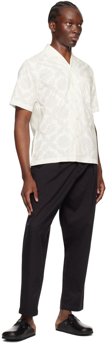Košeľa Universal Works Universal Works Minari Print Resort Shirt Biela | P3078, 3