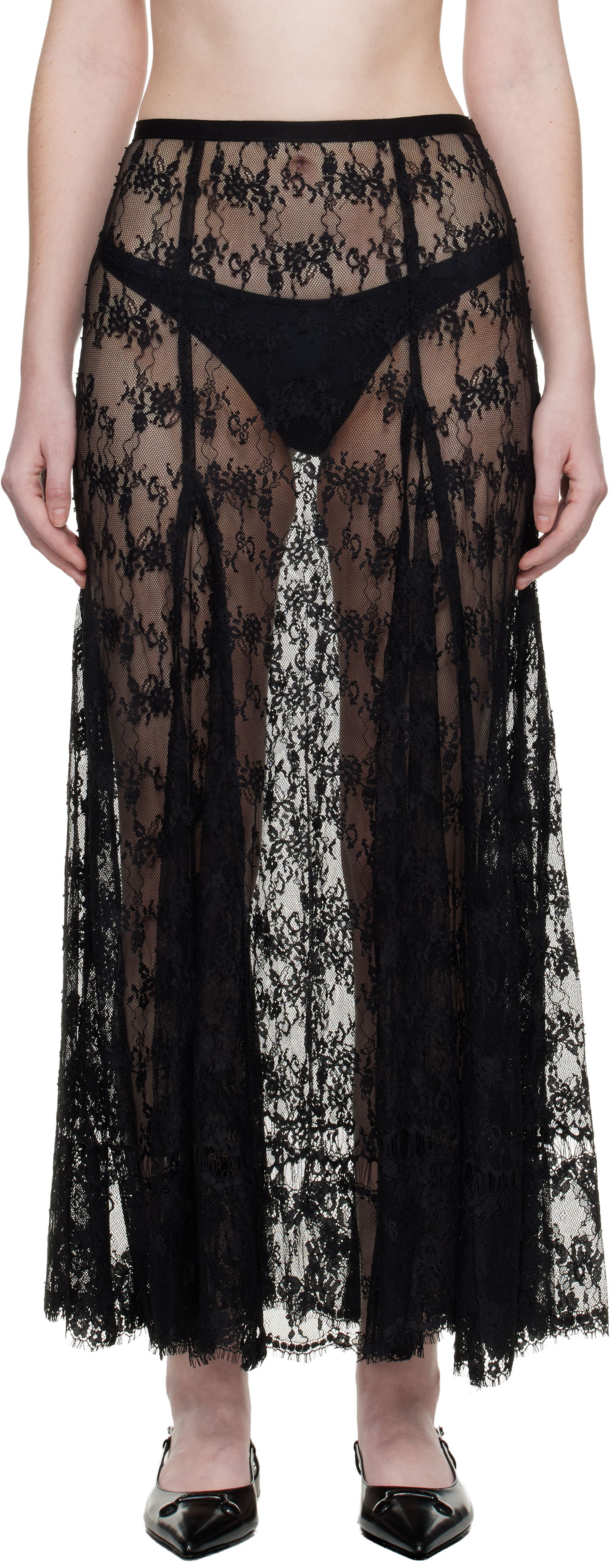 Sukňa Collina Strada Collina Strada Pamela Maxi Skirt Čierna | XX7018, 0