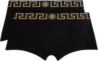 Versace Two-Pack Greca Border Boxer Briefs