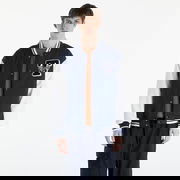 Colorblock Varsity Jacket Blue