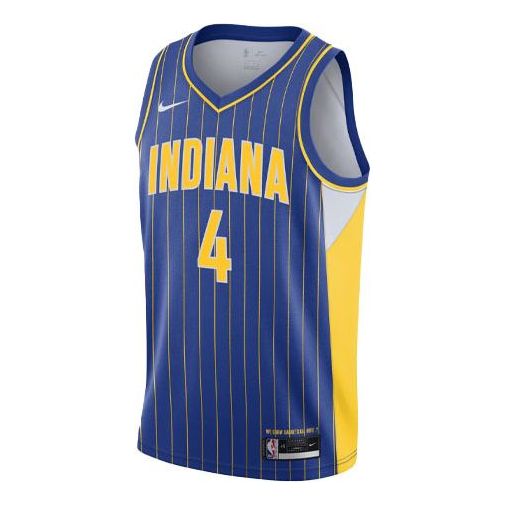 Dres Nike NBA Indiana Pacers Oladipo City Edition Swingman Jersey Modrá | CN1733-496