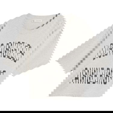 Crop Top Anine Bing Anine Bing Johnny Cropped T-Shirt, Size Large Šedá | A-08-11449-GRY1, 1