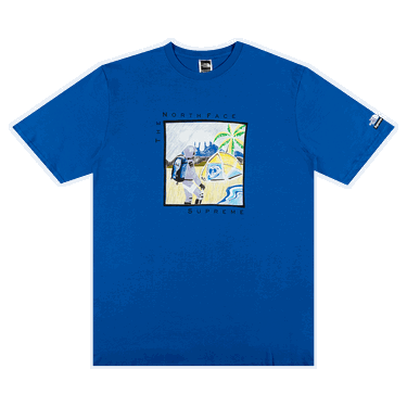Tričko Supreme The North Face x Sketch Short-Sleeve Top Modrá | SS22KN7 BLUE, 0