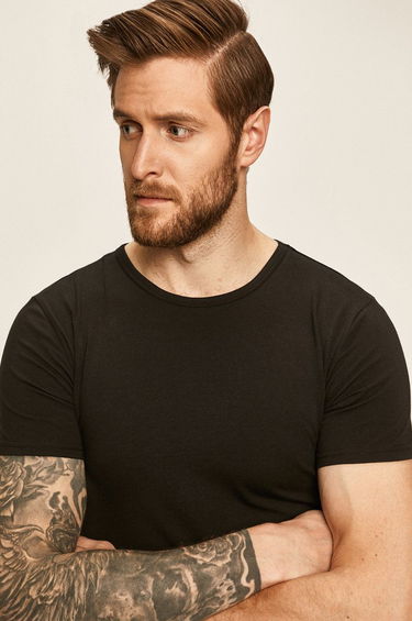 Tričko Tommy Hilfiger Tee Čierna | 2S87905187, 0