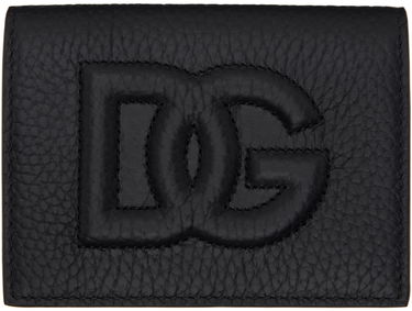 Peňaženka Dolce & Gabbana Logo Leather Card Holder Čierna | BP1643AT489, 0