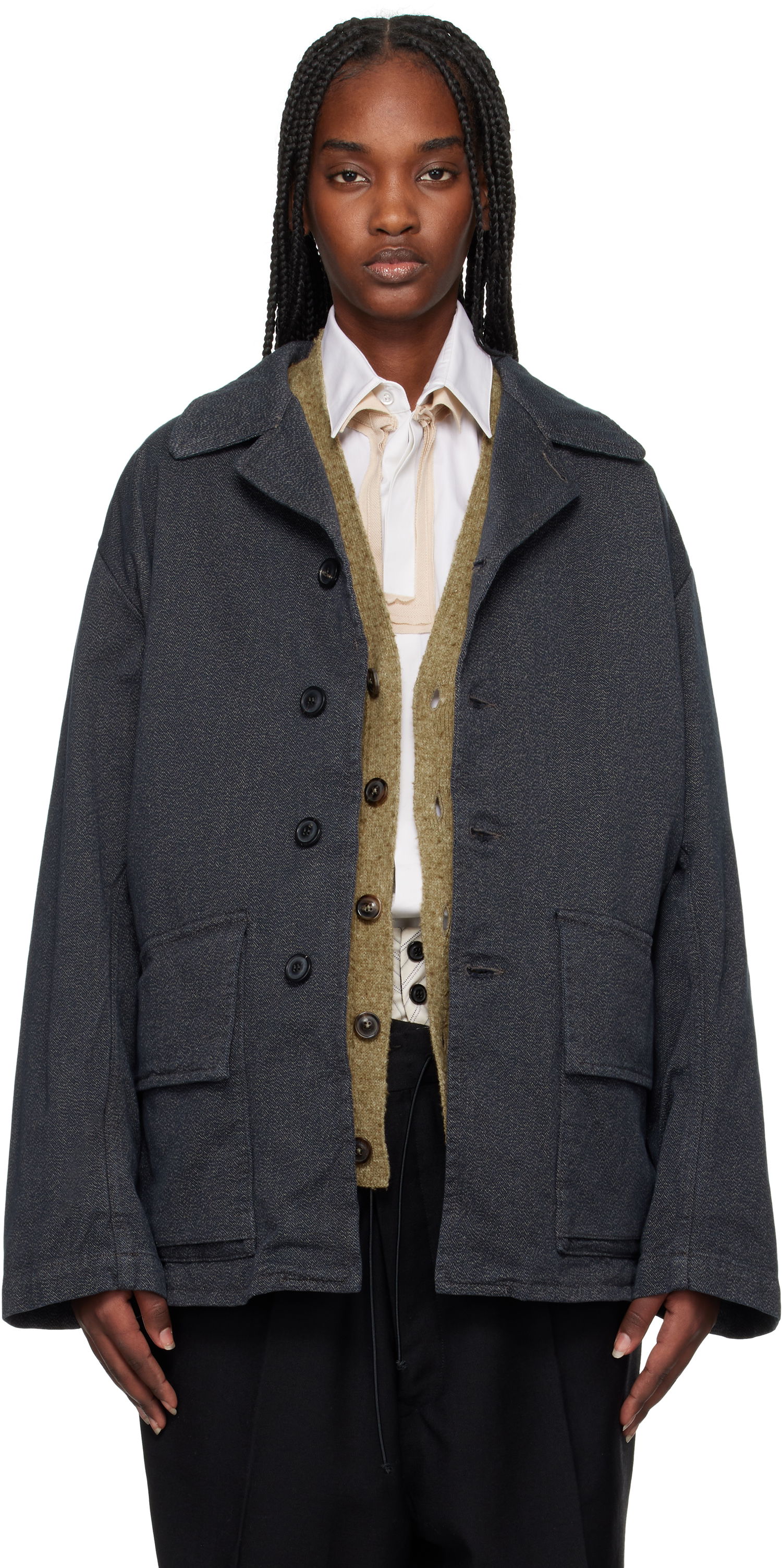 Bunda Maison Margiela Maison Margiela Sports Jacket Šedá | S50AM0629 M35263, 0