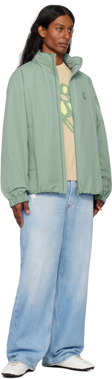 Vetrovka MAISON KITSUNÉ Maison Kitsuné Windbreaker Jacket Zelené | OM02201WQ4045, 3