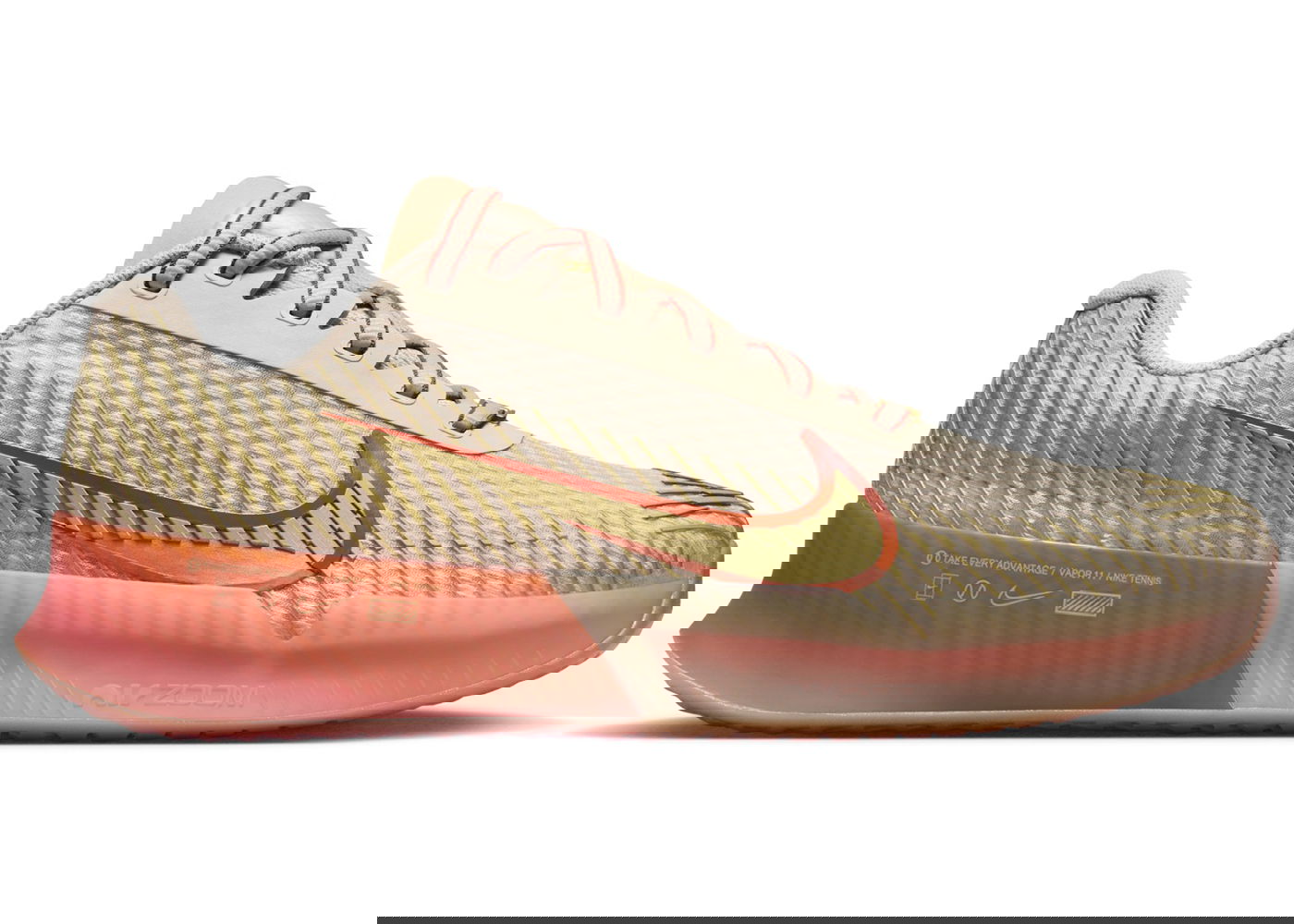 Tenisky a topánky Nike Court Air Zoom Vapor 11 HC PRM J'aime Paris Collection (Women's) Béžová | FQ3165-103, 0