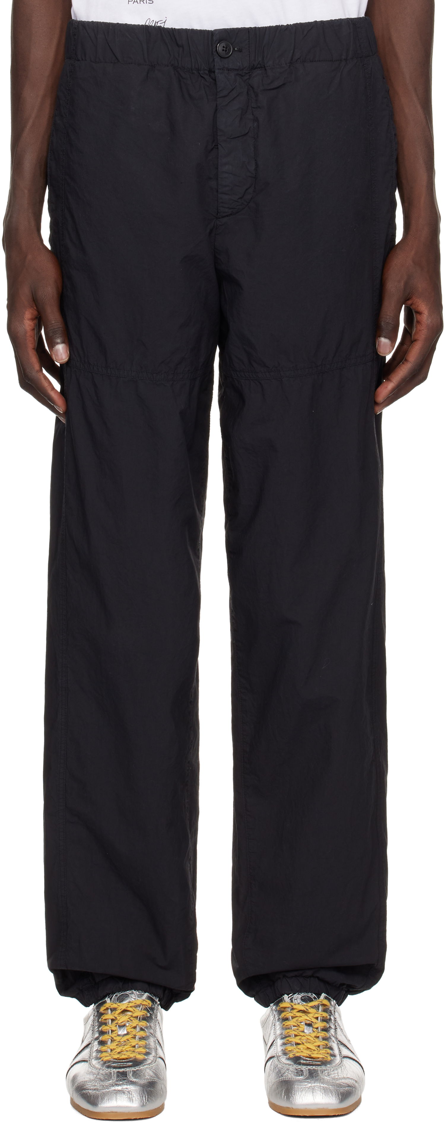 Cargo nohavice Dries Van Noten Dries Van Noten Parachute Trousers Čierna | 251-020933-1148, 0