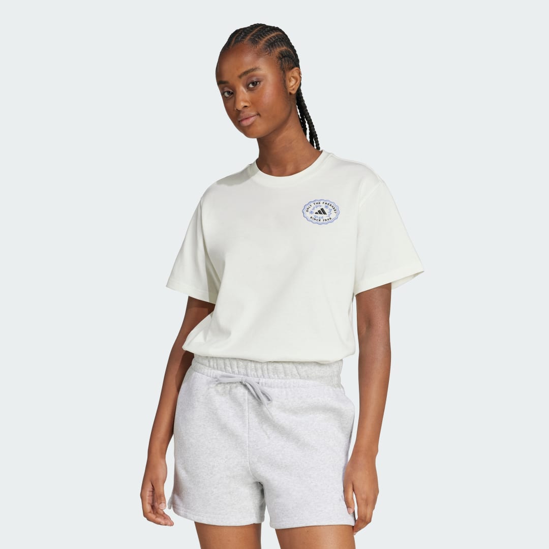 Tričko adidas Performance T-Shirt Biela | KB2485, 0