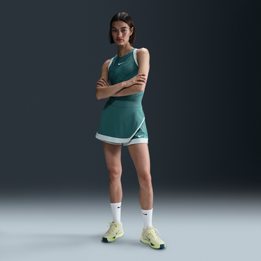Sukňa Nike NikeCourt Slam Dri-FIT Tennis Skirt with Inner Shorts Zelené | HF6449-379, 0