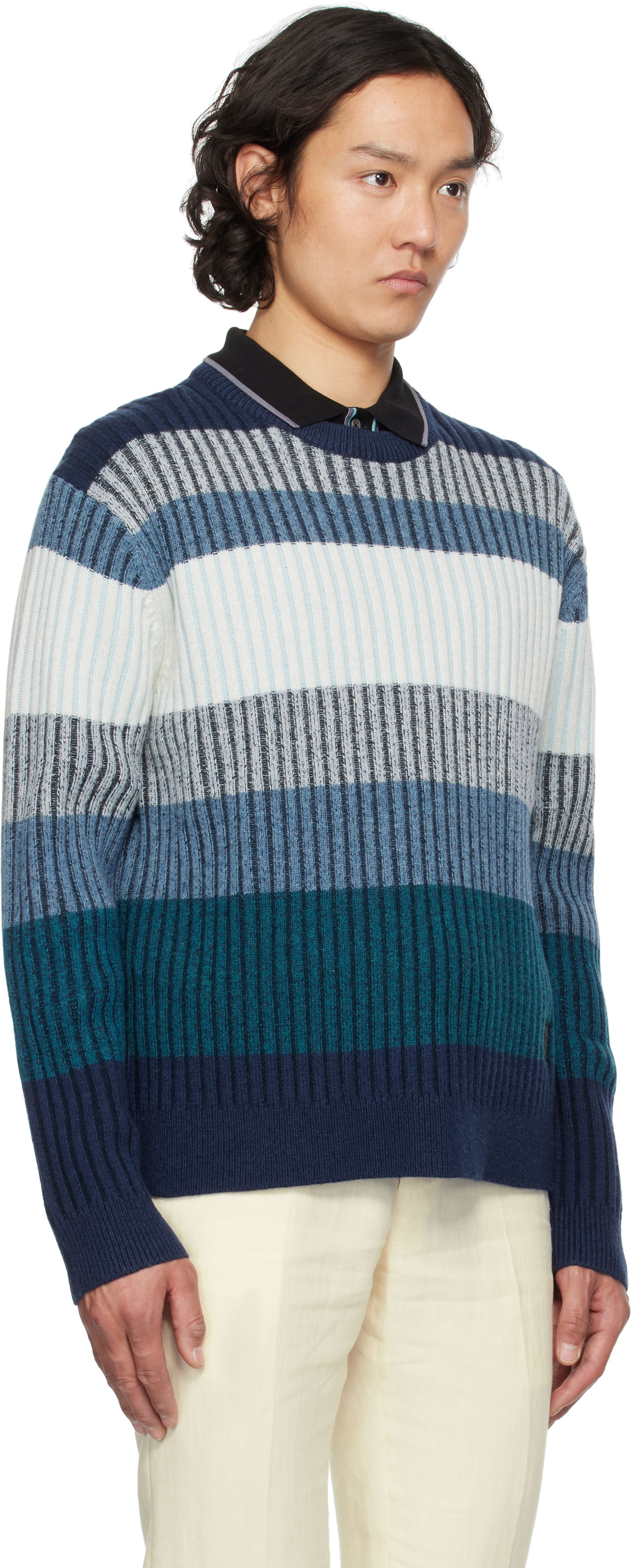 Sveter Paul Smith PS Paul Smith Striped Sweater Rôznofarebný | M2R-314Z-P22301-45, 1