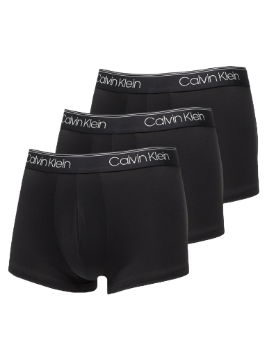 Boxerky CALVIN KLEIN Microfiber Stretch-Low Rise Boxer 3-Pack Čierna | NB2569A UB1