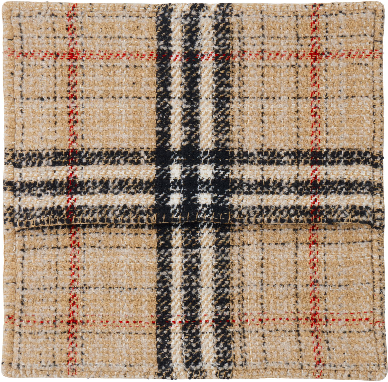 Šál Burberry Burberry Giant Check Tweed Cushion Cover Béžová | 8064057, 1