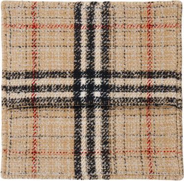 Šál Burberry Burberry Giant Check Tweed Cushion Cover Béžová | 8064057, 1