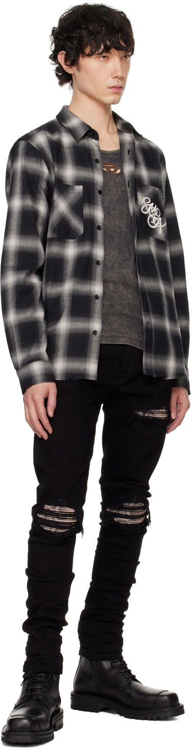 Džínsy AMIRI AMIRI Snake MX1 Jeans Čierna | AMDNSY1076, 3