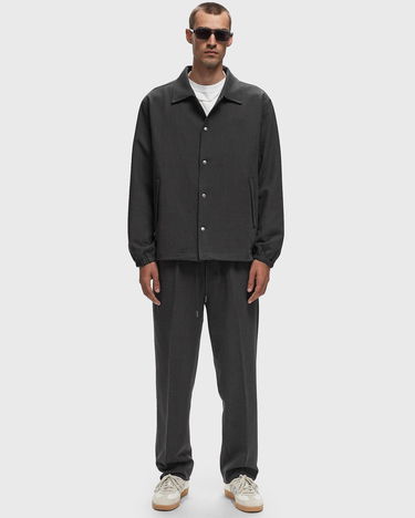 Vetrovka ØLÅF Wool Coach Jacket Šedá | M180514-GREY, 1