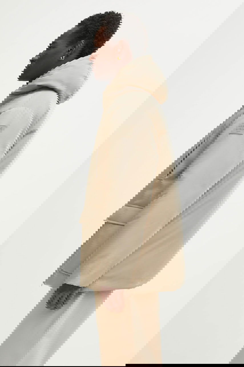 Parka MAISON KITSUNÉ Quilted Parka Béžová | PM02212WW9070, 1