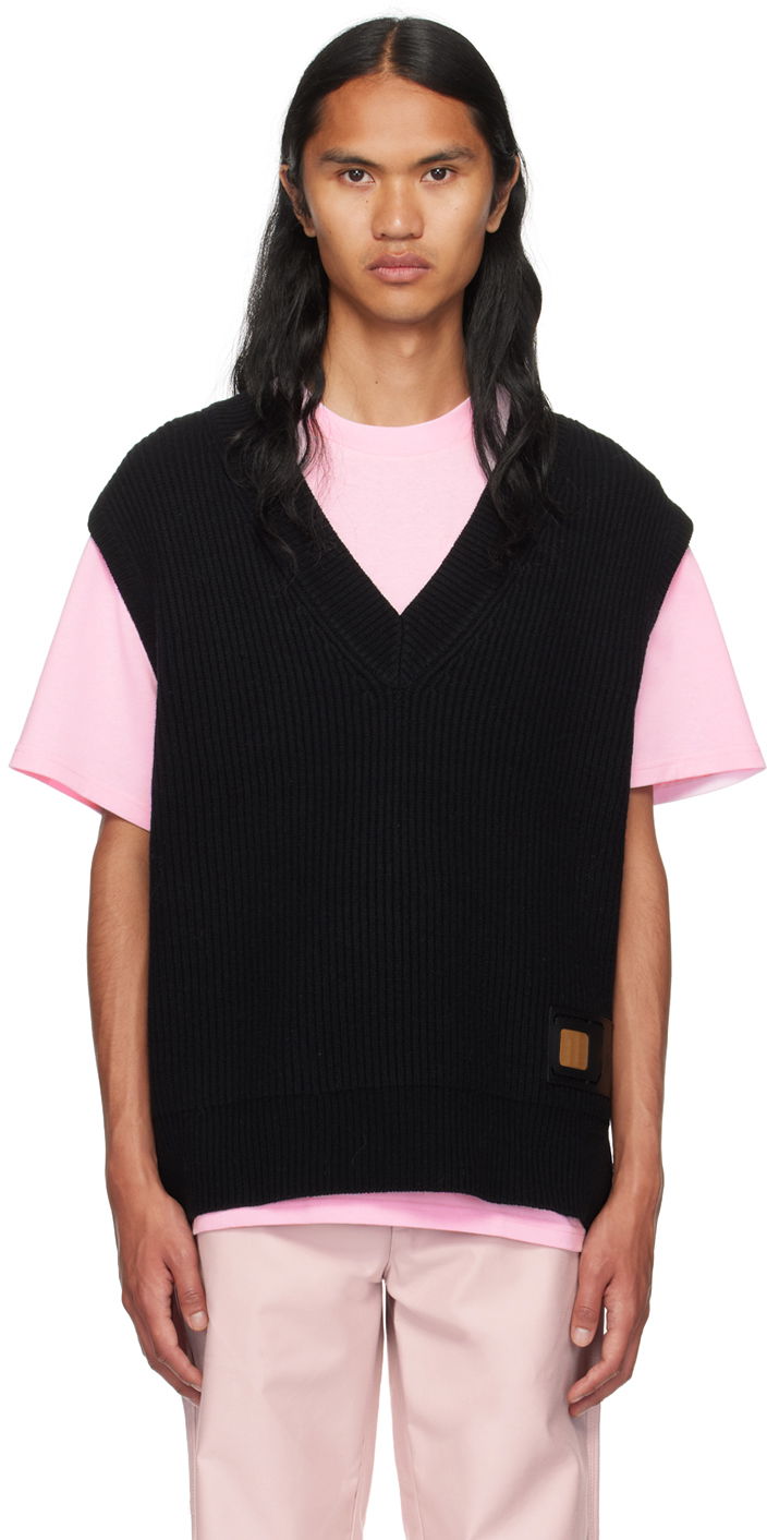 Vesta JW Anderson Black Sim Card Vest Čierna | KW0946-YN0170, 0