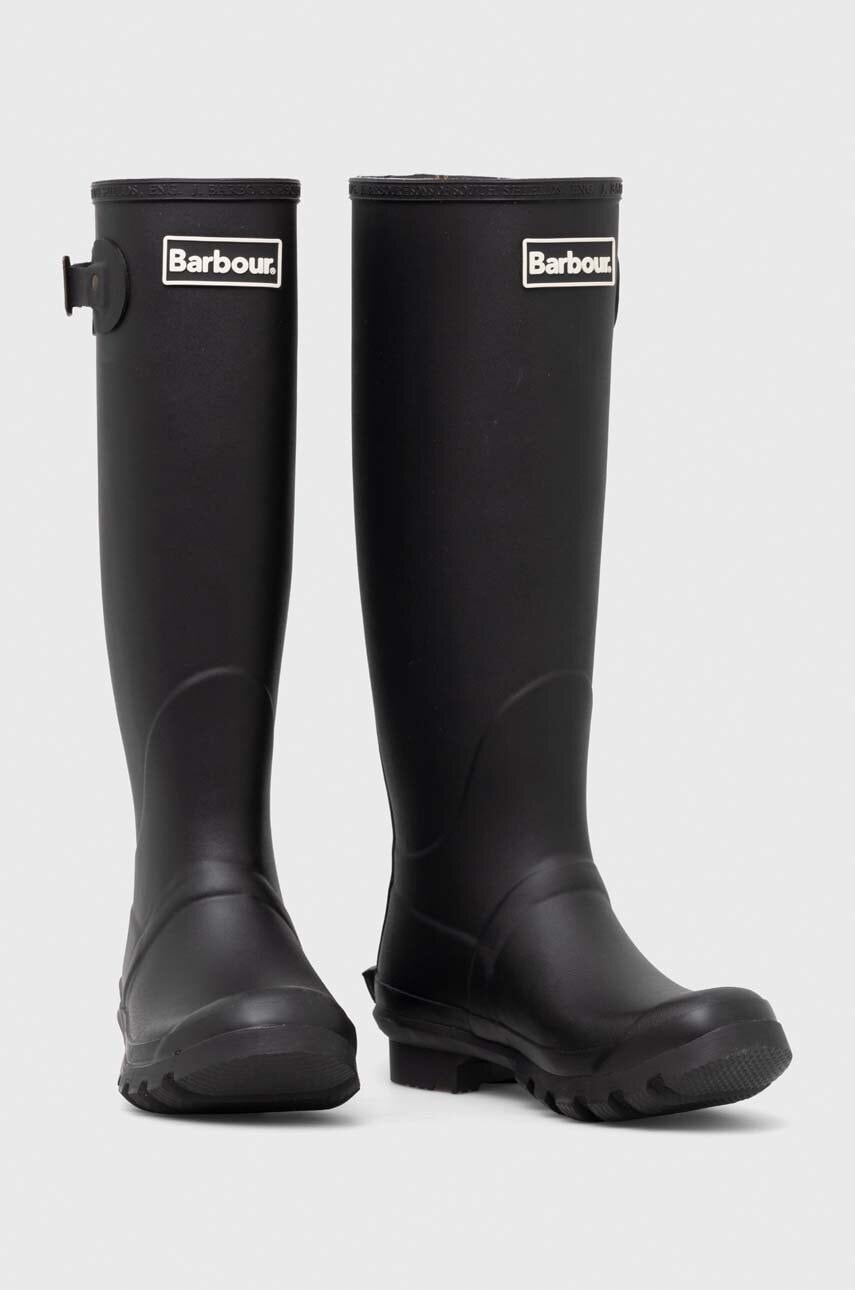 Tenisky a topánky Barbour Black Bede Rubber Wellies Čierna | LRF0043BK11, 1