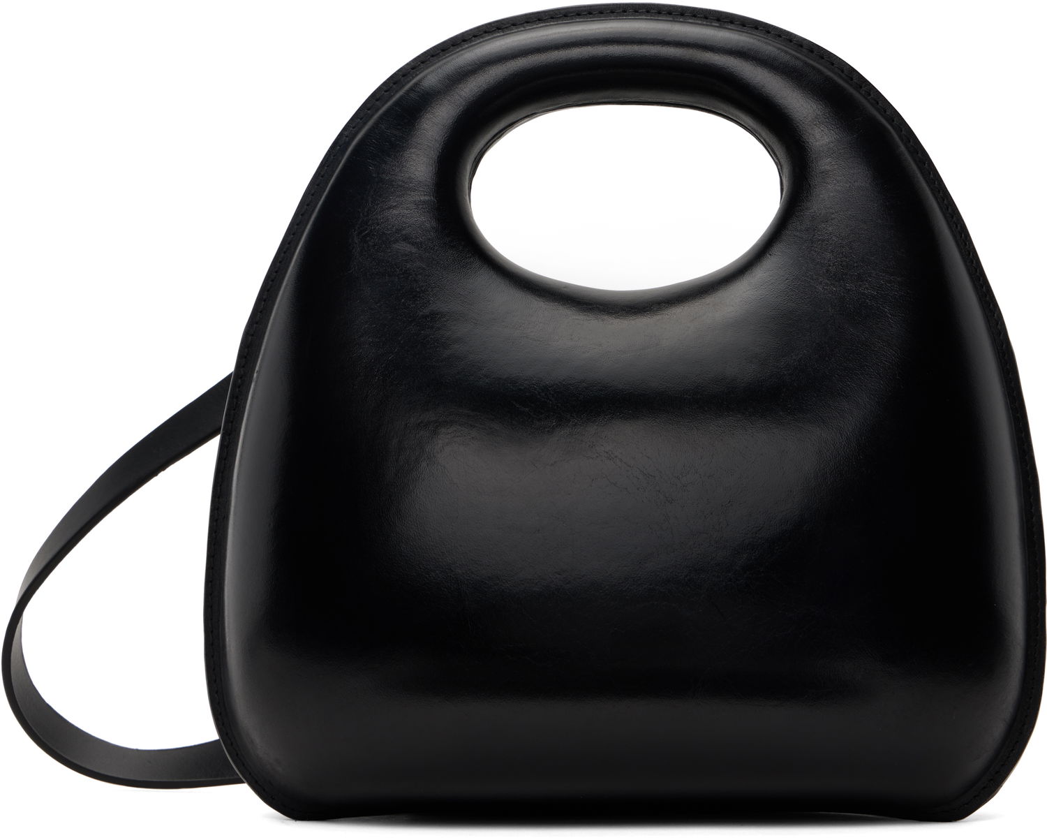 Kabelka LEMAIRE LEMAIRE Egg Shoulder Bag Čierna | BG248 LL111, 0