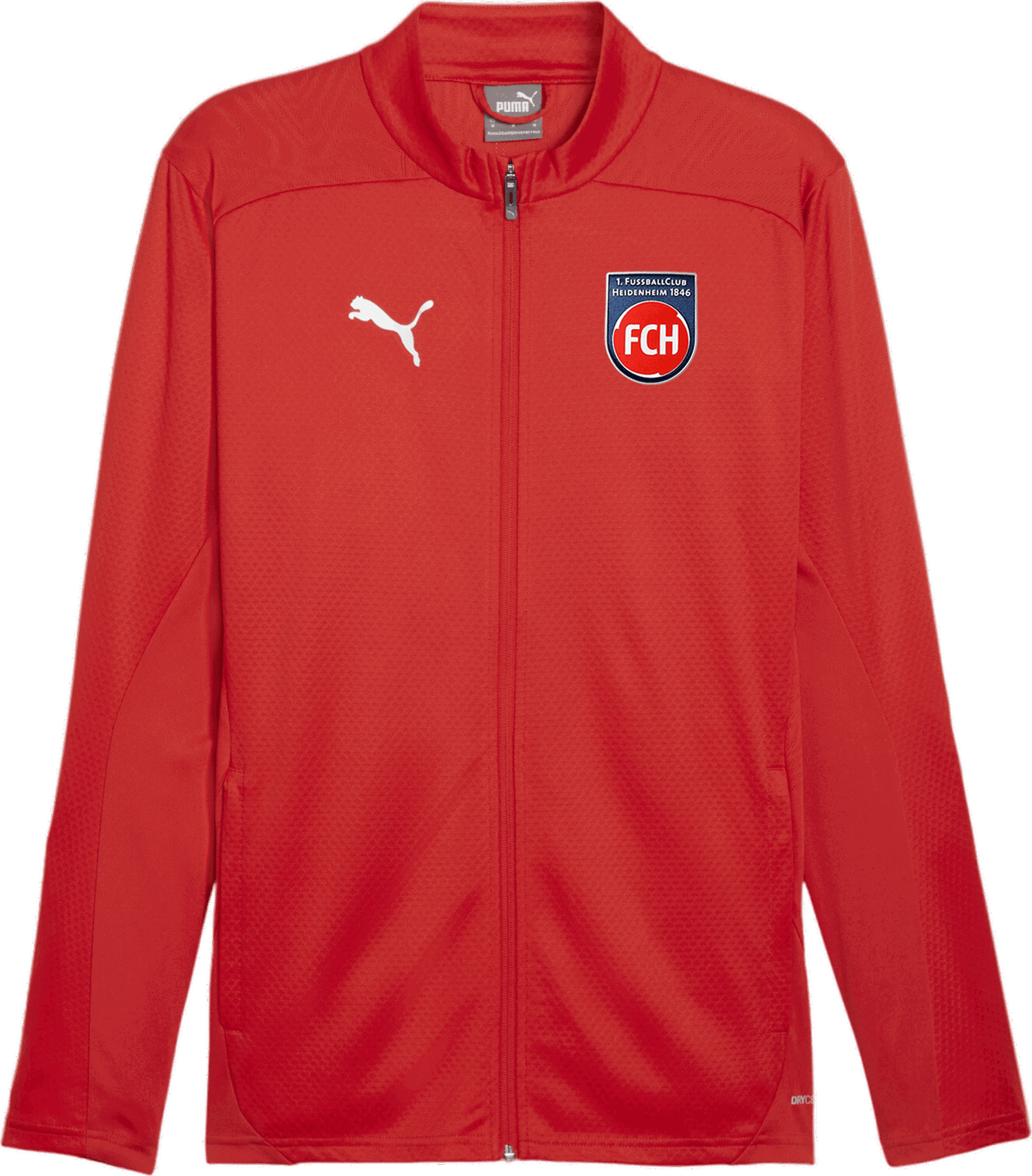 Bunda Puma 1. FC Heidenheim Track Jacket Červená | 5fch658554-001, 1