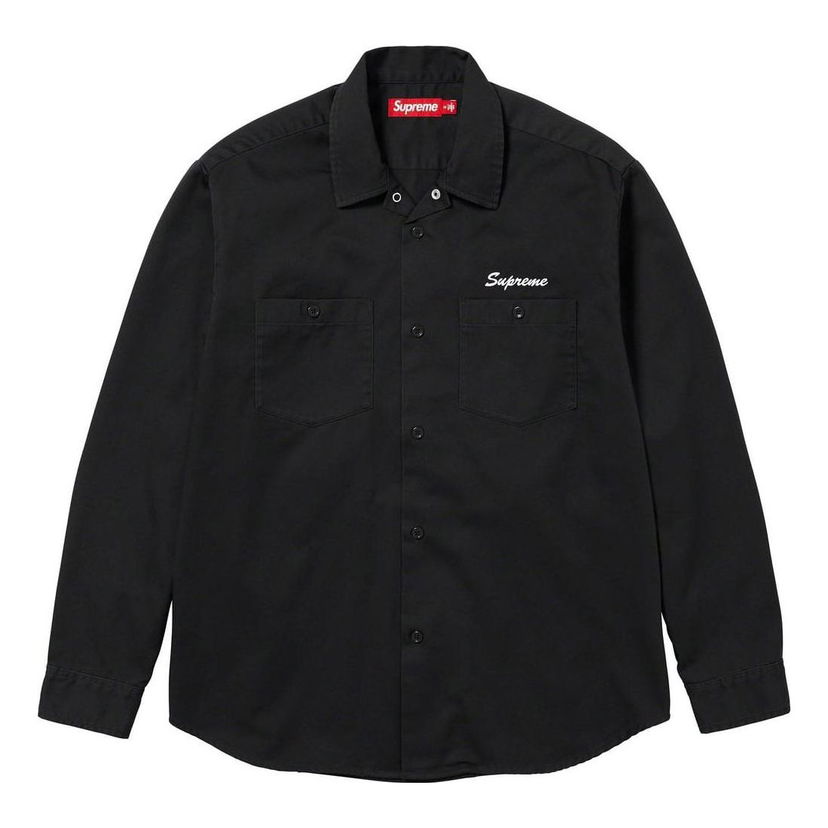 Košeľa Supreme Work Shirt Čierna | SUP-FW23-092