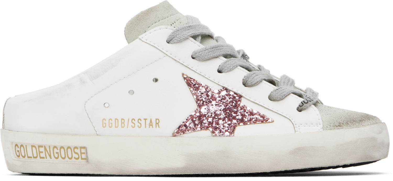 Tenisky a topánky Golden Goose Golden Goose Super-Star Sabot Biela | GWF00110.F005887.10386, 0
