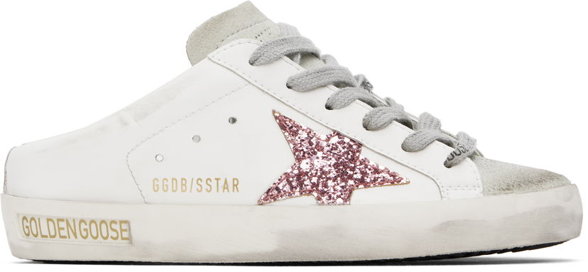 Tenisky a topánky Golden Goose Golden Goose Super-Star Sabot Biela | GWF00110.F005887.10386