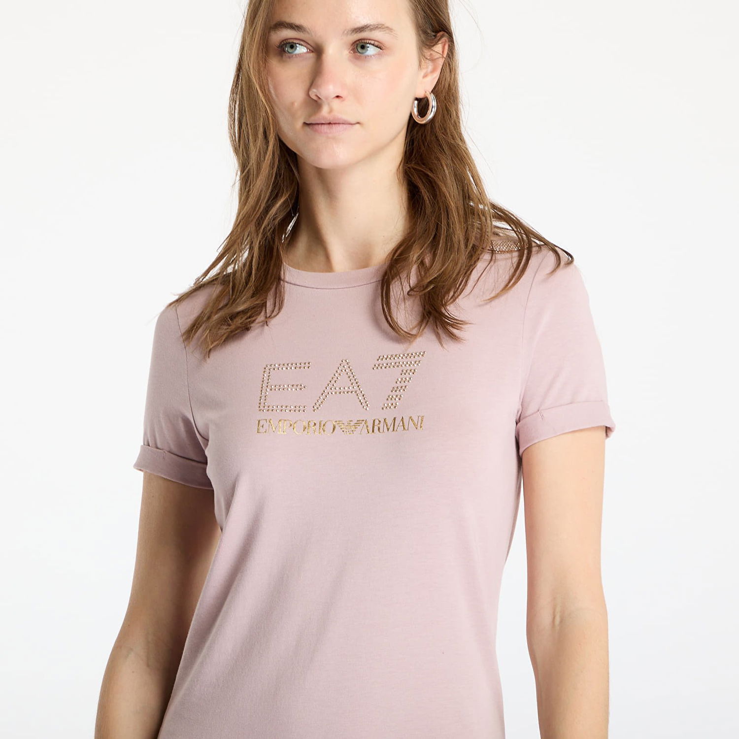 Šaty Emporio Armani EA7 Emporio Armani Train Evolution Short Sleeve Dress Ružová | 7W000478AF12500U4079, 1
